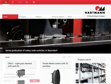 Tablet Screenshot of hartmann-codier.com